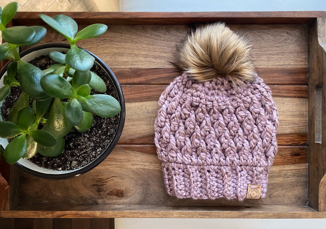 Dusty Pink Toque - On order