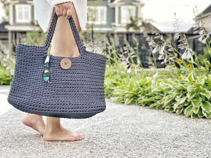 Handmade Crochet Tote Bag - 3 Models Available - Manufic Creations