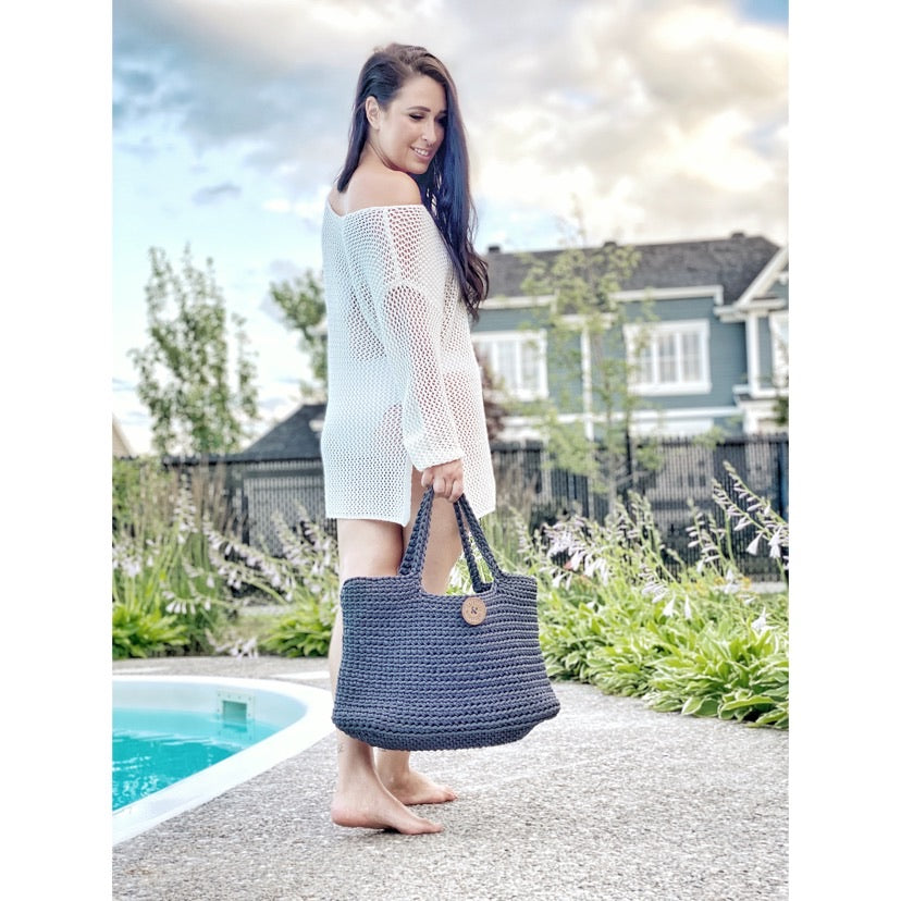 Handmade Crochet Tote Bag - 3 Models Available - Manufic Creations
