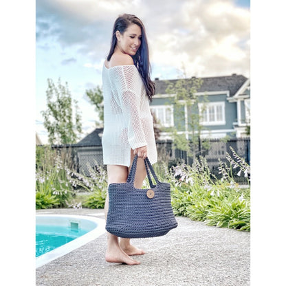 Handmade Crochet Tote Bag - 3 Models Available - Manufic Creations