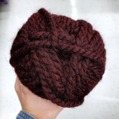 Tuque pour Chignon Fait Main au Crochet - Sur commande