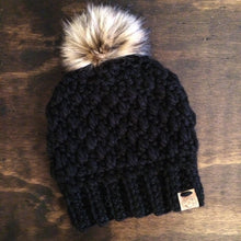 Load image into Gallery viewer, Classic black beanie - On order
