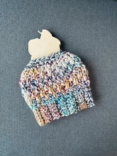 Load image into Gallery viewer, Hudson Bay Bun Beanie - Ready to ship
