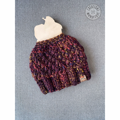 Tuque pour Chignon Fait Main au Crochet - Sur commande