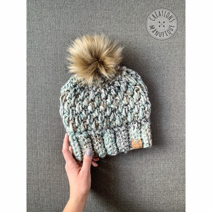 Handmade Crochet Pom-Pom Hat - Choice of Color - Made to Order