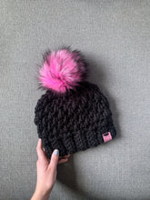Load image into Gallery viewer, Classic black beanie - On order
