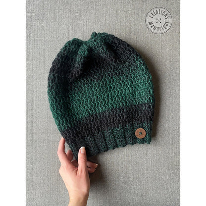 Soft, Thin Wool, Handmade Crochet Beanie - Made to Order