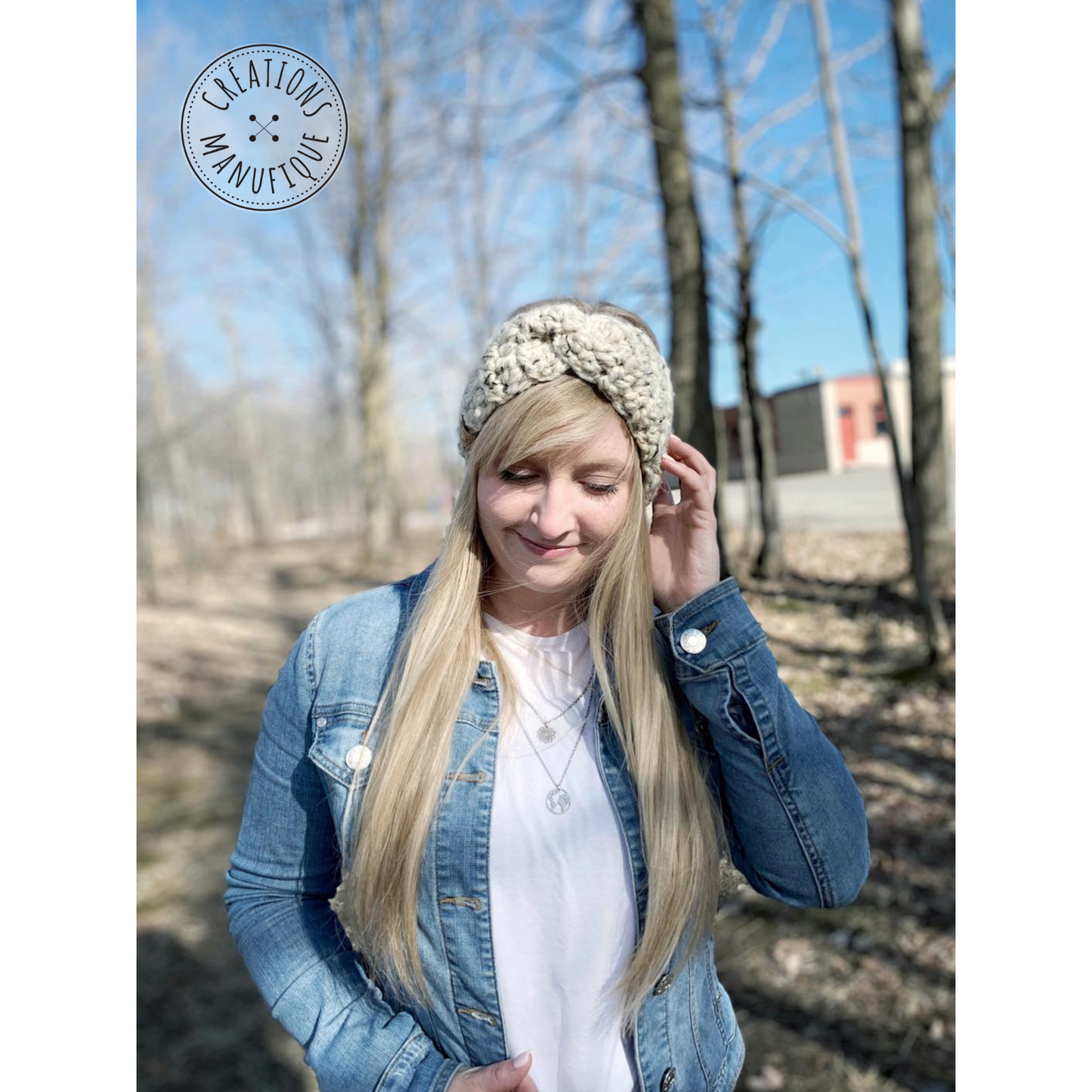 Bandeau croisé - Épais - Sur commande - Couleur au choix