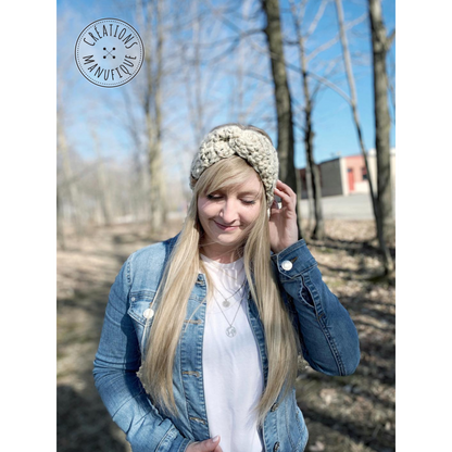 Bandeau croisé - Épais - Sur commande - Couleur au choix