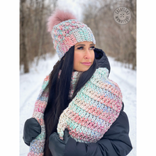 Load image into Gallery viewer, Cotton candy beanie - Ready to ship
