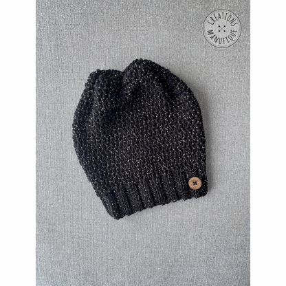Soft, Thin Wool, Handmade Crochet Beanie - Made to Order