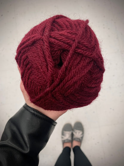 Soft, Thin Wool, Handmade Crochet Beanie - Made to Order