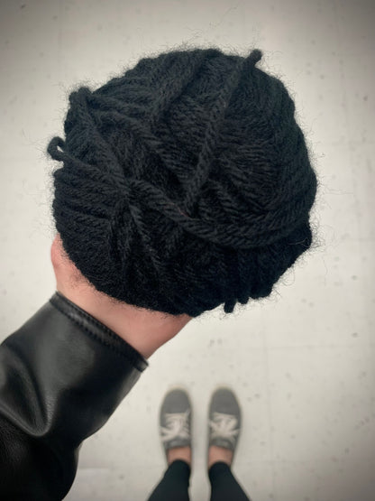 Soft, Thin Wool, Handmade Crochet Beanie - Made to Order