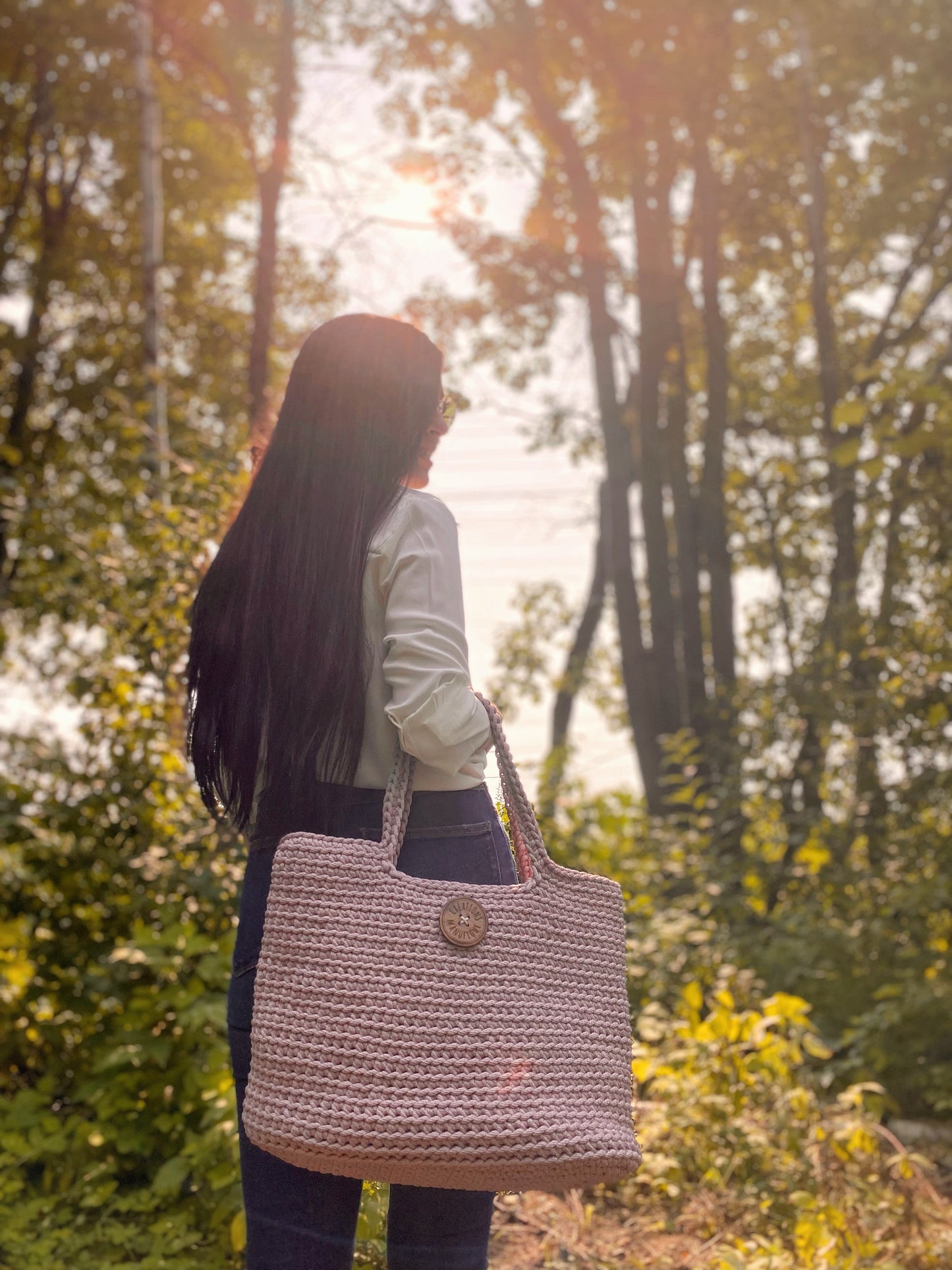 Handmade Crochet Tote Bag - 3 Models Available - Manufic Creations